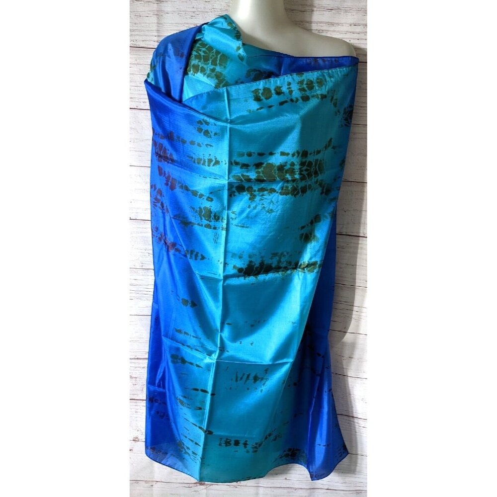 New W/Tag Cruise Club Women Convertible Button Scarf  Pareo Wraparound One Size